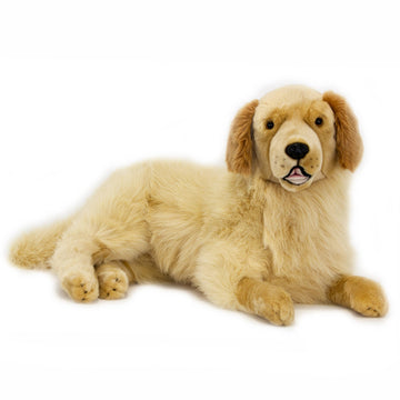 FAIRE: FurTastic Friends by Bocchetta Plush Toys Plush large golden retriever Plush Golden Retriever Size Large Size Life-Like 62cm/25"